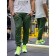 Pants male ise, size 46, green color