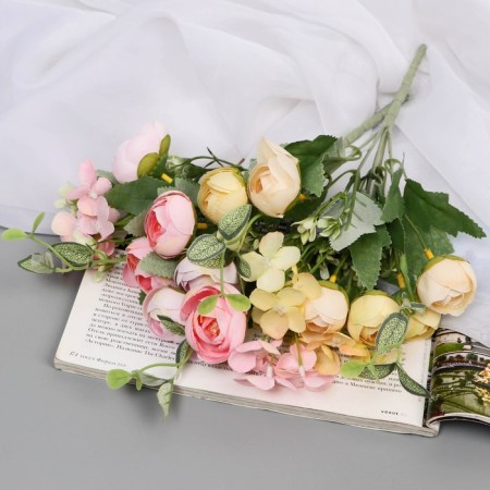 Bouquet "Rose Pionovid" 29 cm, mix-3