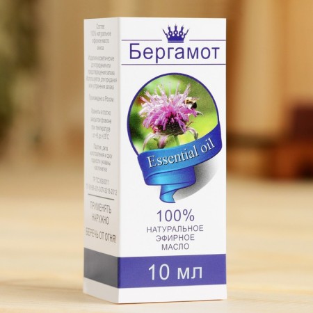 Bergamot essential oil, a bottle-boiler, annotation, 10 ml-2