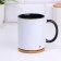 Name mug, sublimation "colleagues", black bottom