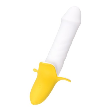 Jos B-Nana pulsator, silicone, 19 cm, white color