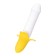 Jos B-Nana pulsator, silicone, 19 cm, white color