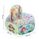 Children's game tent - dry pool for balls "Animal World" without balls, 120 × 75 × 60 cm