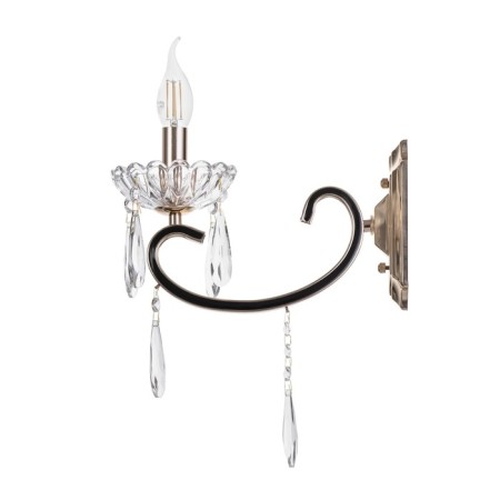 Lamp wall -mounted sconces 12x27x41, 1x60W E14, gold-3
