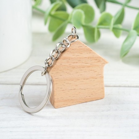 A keychain "Wherever you are, always go home" 4.1x4 cm, Book-1