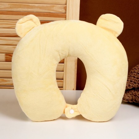 The headrest "Bear" with a mask for sleeping-5