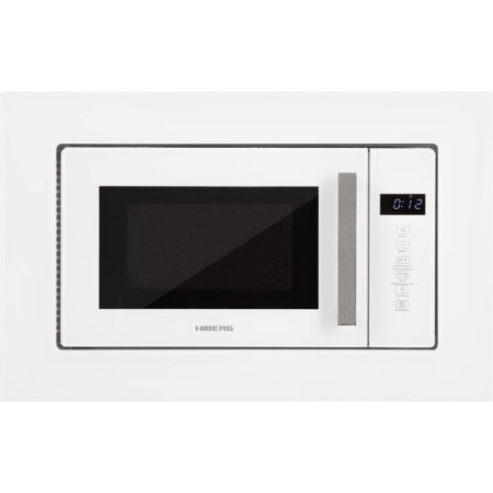 Built -in microwave oven Hiberg VM 6502 W, 700 W, 20 l, 5 modes, grill, white