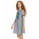 Dress for girls, height 122 cm, white color