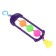Toy for birds traffic light mix flowers