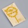 Topper "Happy Birthday", Flower, Gold, give beautifully
