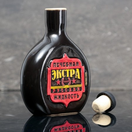 Capherine - Ceramic Snam "USSR", 175 ml, black color-3