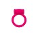 Erective ring on the penis Toyfa A-Toys, silicone, pink color, d = 3.5 cm