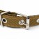 Sprinkle collar with lining, 52 x 2 cm, sand