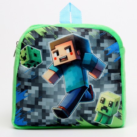 Baby plow's backpack for the boy "Pixeli"-1