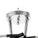Luer "Indis" 4he27 40w Black-chromium 60x60x26 cm