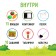Sensory box "Funny garden"