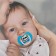 Sleep nipple silicone, orthodontic, from 3 months., “Trend. Penguin"