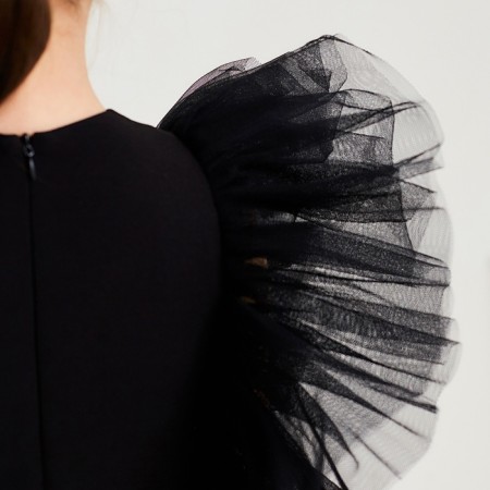 Платье для девочки MINAKU: PartyDress цвет чёрный, рост 104-10
