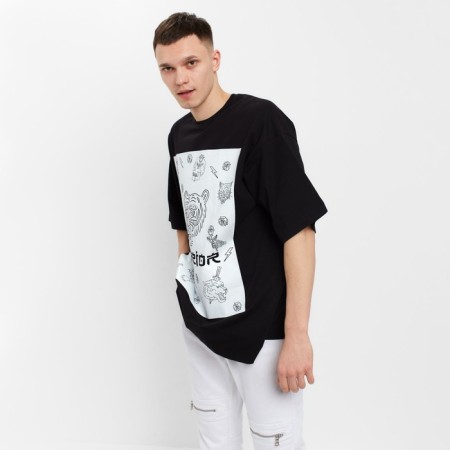 Men's T -shirt KAFTAN "Warrior", black, p. 56-4
