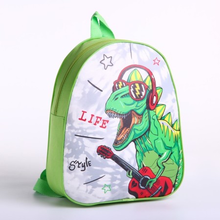 Baby backpack for the boy "Stylish Dino", 30x25 cm-1