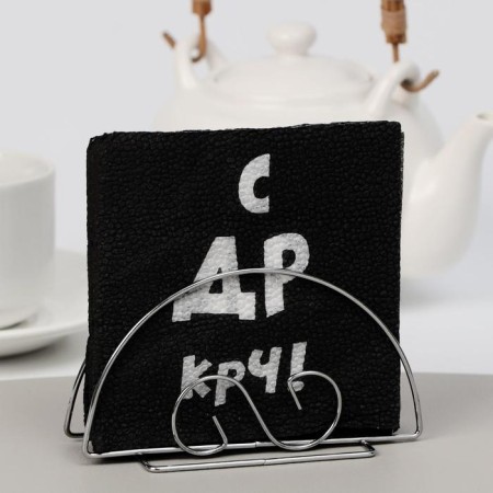 Napkins paper single -layer harmony of color “with DR CRC”, 24x24 20 pcs. UP-3