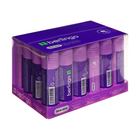 Glue-pencil PVP 15 g Berlingo Magic, with a color indicator-2