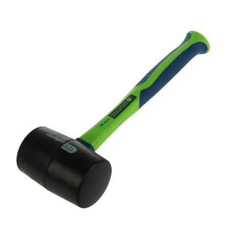 Rubber Kiyanka "Sibrtekh", 680g, black tires, fiberglass rubberized handle