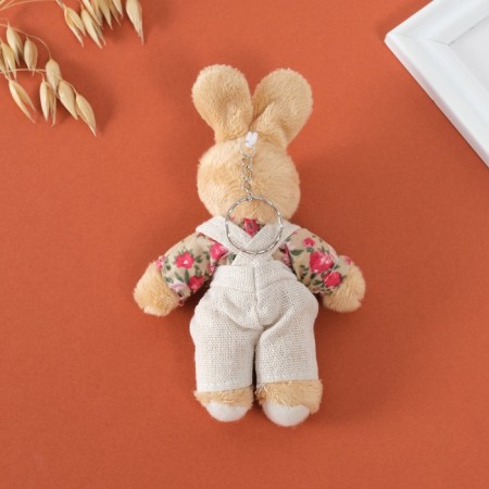 Tekstil Blick "Bunny in a flower combisant" 8.5x4x14 cm-2