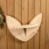 Shelf “two -leaf” hanger for oil with 2 hooks, 5 openings for oil