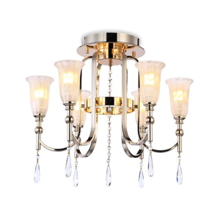 Crystal chandelier with crystal Ambrella Light, Traditional, TR3244, 6HE14, Color Gold