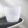 Pot for flowers with basal watering "Rumba", 1 l, the color is transparent