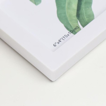 Photo frame plastic in 6 photos 10x15 cm "Golden tree" white 38x45 cm-1