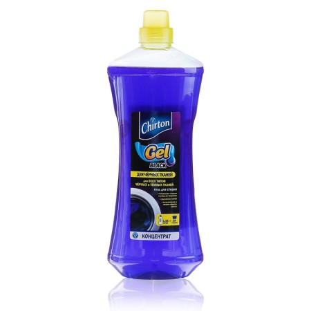 CHIRTON washing liquid, gel, for black tissues, 1.5 liters