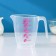 Kuvshin measuring plastic shares "Color", 500 ml, 13 × 9 × 11.5 cm, color mix