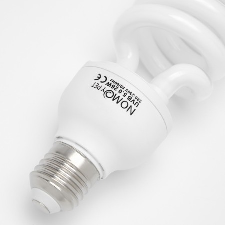 Lamp for the Terrarium UVB 5.0 Nomoypet, 26 W, base E27-2
