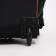 Road bag on wheels, long belt, black/beige color