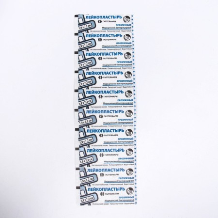 Bactericidal adhesive tanker on a film -based waterproof 1.9*7.2 cm transparent