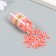 Decor for creativity Plastic "Flower. Red-white petunia" set 8 g 5x2x2 cm