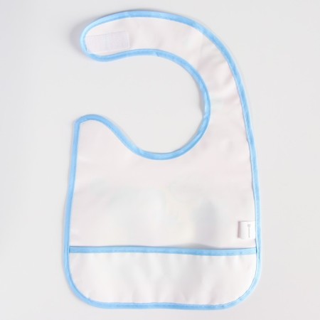Bibslate for feeding "Funny Girlfriends" Swimmer in Velcro, with a pocket-3