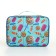 Cosmetic bag with lightning, mint color
