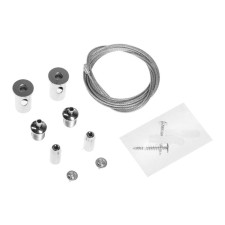 Suspended fastening for the linear lamp T5/T8, reg. Height, 1 m