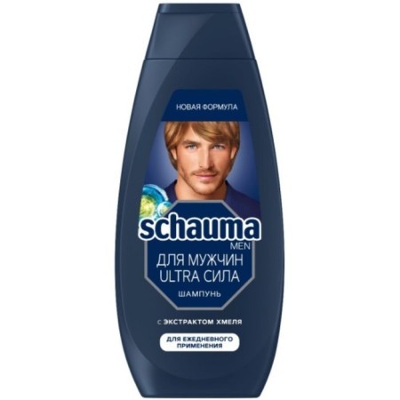 Shampoo for men Schauma Ultra "Strength", 360 ml-2