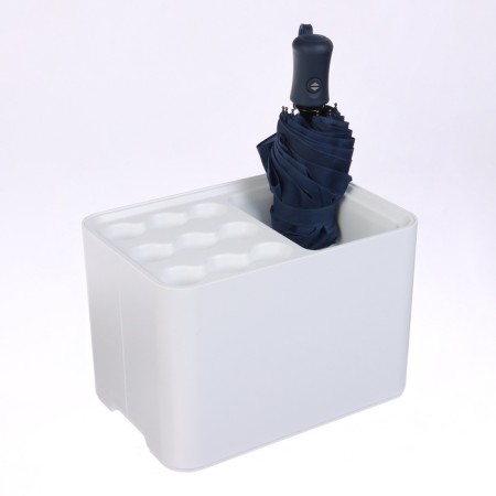 Loader stand, white, 9 round, 6 square, 18 x 26.5 x 18 cm-1