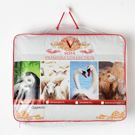 Floys Tsar’s Dreams 172*205 cm, swan fluff, 200 g/m2, perkal, cotton 100%-3