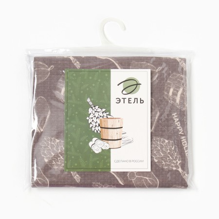 Towel "New Year's bath" 80x150 cm, 100% cotton, waffe, 160 g/m2-4