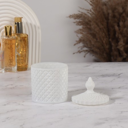 Organizer for storage, 1 section, with a lid, d = 8.5 × 13.5 cm, white color-3