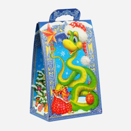 New Year. Gift box New Year's handbag Mini "visit" 140 x 100 x 223 cm.-1