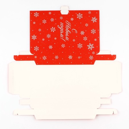 Box Gift team "Christmas tree", 20 x 2 x 12 cm, new year-7