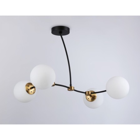 Suspended Ambrella Light, Modern, TR2544, 4HE27, Black Color, Bronze-1