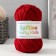 Yarn 100% acrylic "Softy Kids" 90m ± 5m 50 g Color 33 Bordeaux 5443669